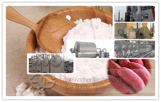 Sweet Potato Starch Production Plant