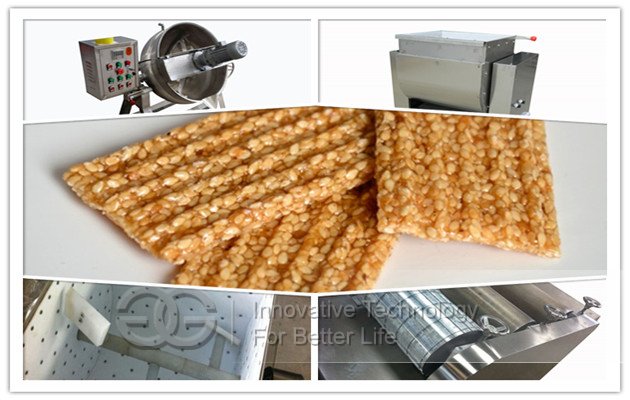 Sesame Bar Forming Machine|Sesame Candy Rajgira Chikki Production Line