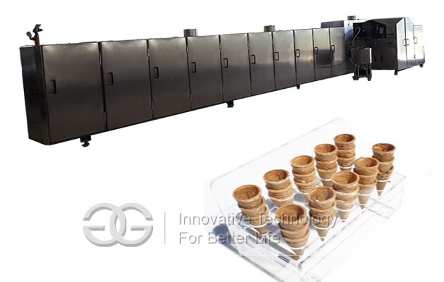 automatic ice cream cones production line