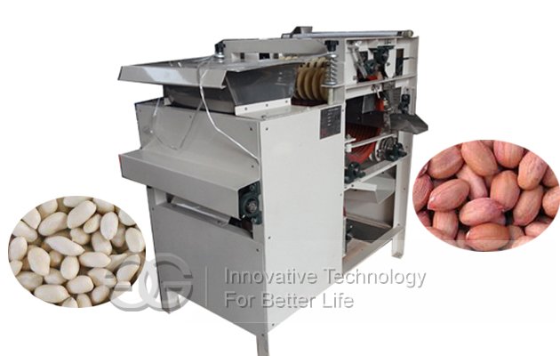 badam wet peeling machine