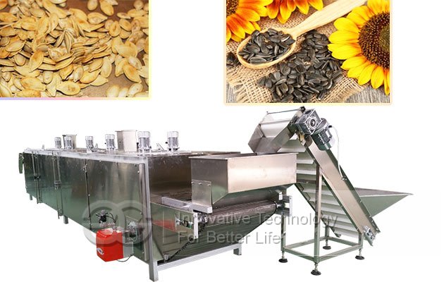 Sunflower Seed Roasting Machine|Melon Seed Roasting Processing Line