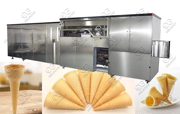 Automatic Ice Cream Wafer Cone Machine Plan Hot Sale