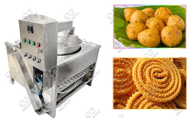 Commercial Kurkure Slanty Frying Machine|Murukku Bonda Fryer Machine Price