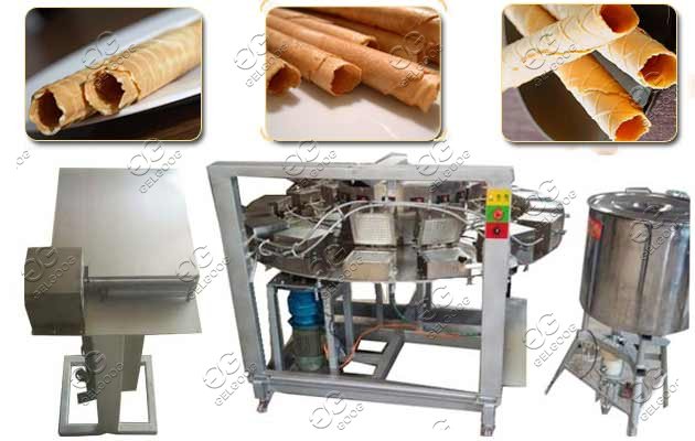 Automatic Waffle Rolls Barquillos Making Machine Price