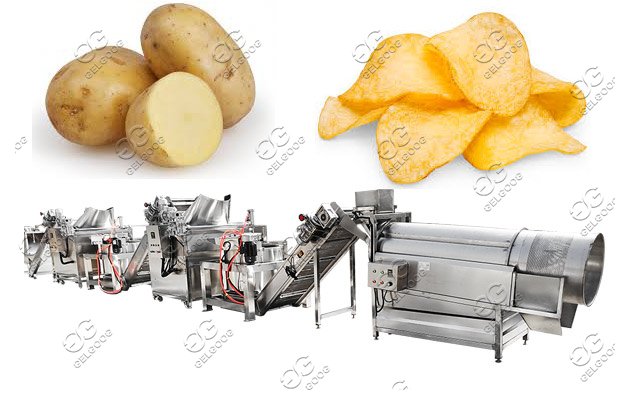 Sweet Potato Chips Production Line|Potato Cassava Chips Making Plant