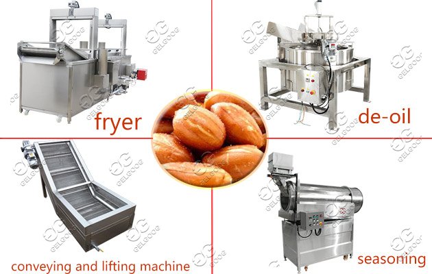 Fried Peanut Processing Line|Groundnut Frying Line