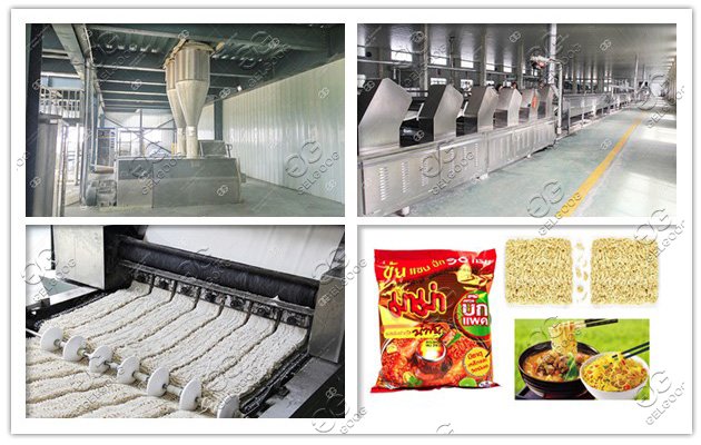 Non Fried Instant Noodles Production line|Baked Instant Noodles Machine