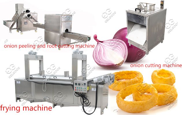 onion rings making machine line 