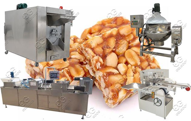 Croquant Bar Production Line|Crispy Brittle Bar Making Machines