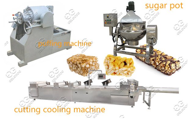 Puffed Cereal Bar Production Line|Energy Bar Making Machine