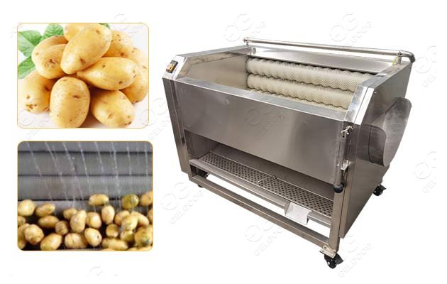 Business Use Potato Washing Peeling Machine