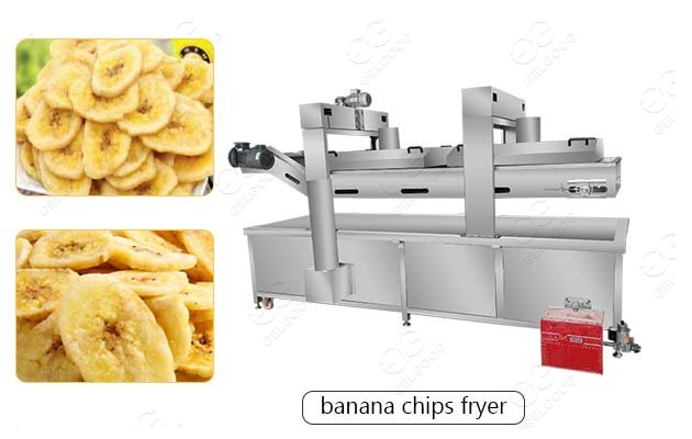 Automatic Plantain Banana Chips Continuous Fryer Factory Price