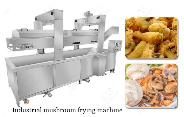 Fried Mushroom Processing Machine Agaric Industrial Fryer