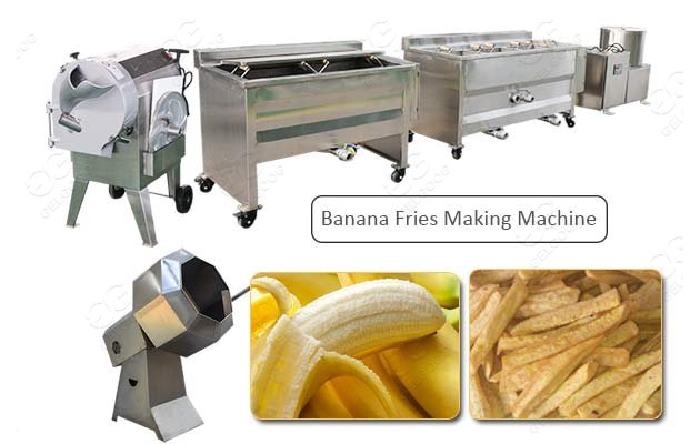 Plantain Banana Fries Making Production Line