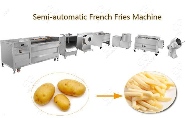 <strong>Small Scale Frozen French Fries Processing Line|Potato Finger Chips Equipment</strong>