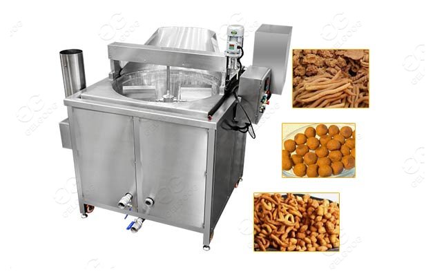 Round Fryer Kuli Kuli Machine|Nigerian Chin Chin Snacks Frying Machine