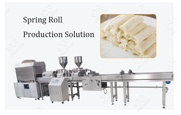 Automatic Spring Roll Harumaki Processing Solution