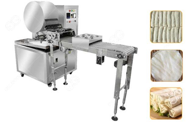 Industrial Lumpia Popiah Wrappers Making Machine