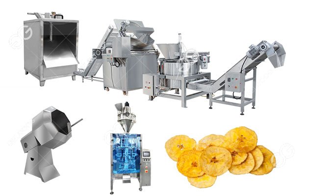 Semi Automatic Banana Chips Plant|Plantain Chips Processing Line