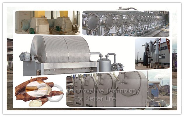 cassava starch processing machines