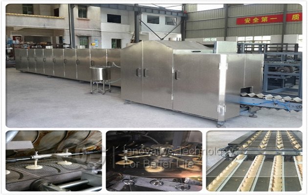 automatic crisp cone production line