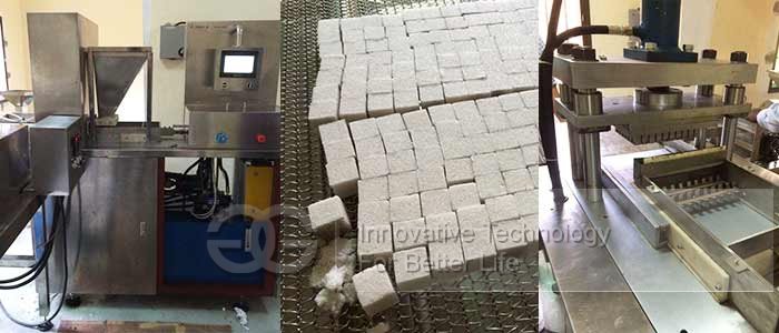 sugar cubes processing machine