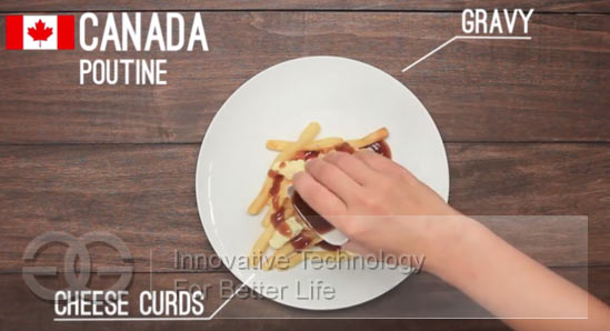 french fries in Canada