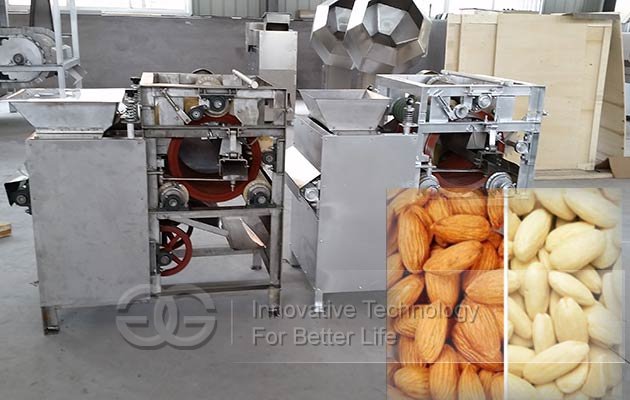 almond skin peeler machine