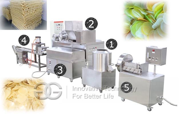 prawn cracker equipment