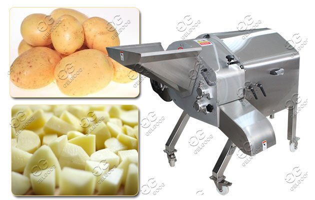 potato cubes cutting machine