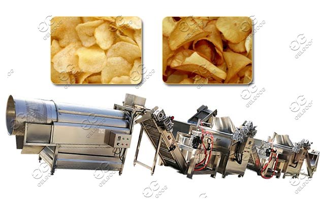 cassava potato chips machine price