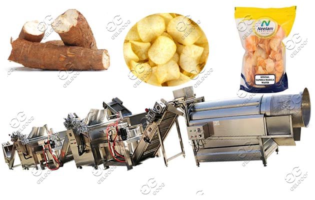 automatic cassava chips plant