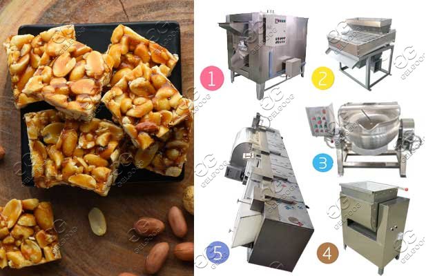 groundnut chikki production line