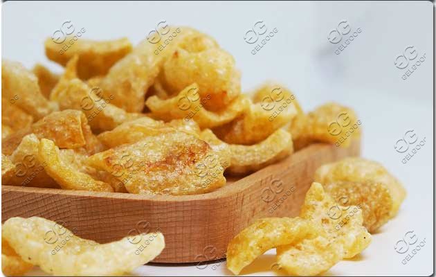 fried pork skin fryer machine