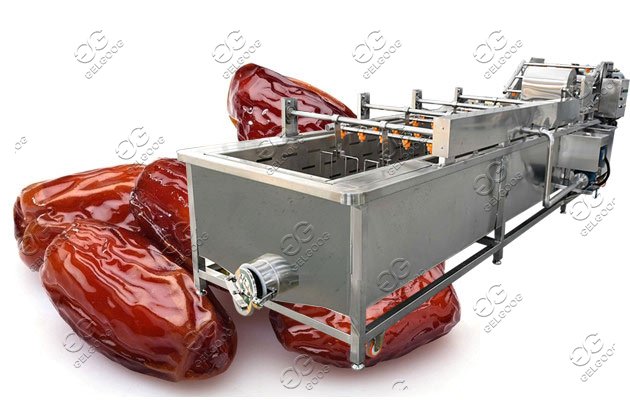 red date palm cleaning machine