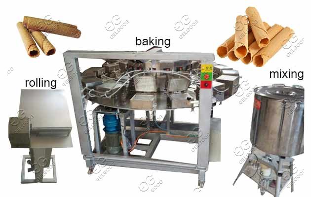 barquillos baking machine supplier