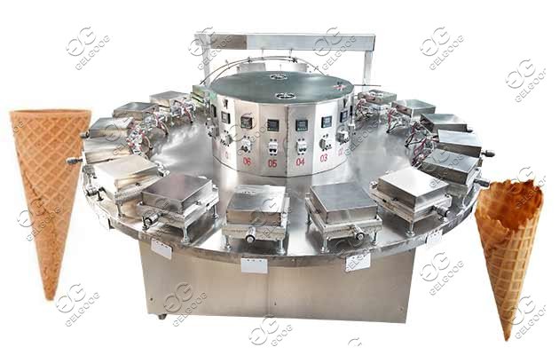 semi-automatic ice cream cone machine