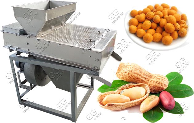 coated peanut fryer machine