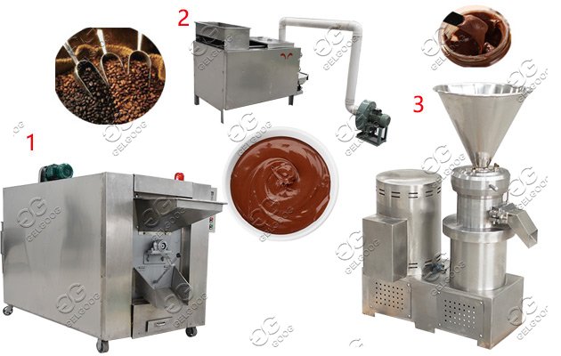 cocoa bean processing machine