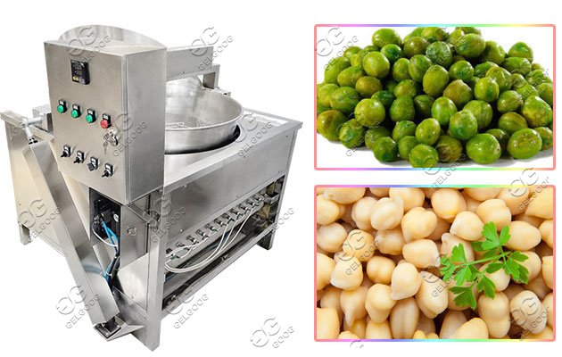 automatic chickpeas frying line