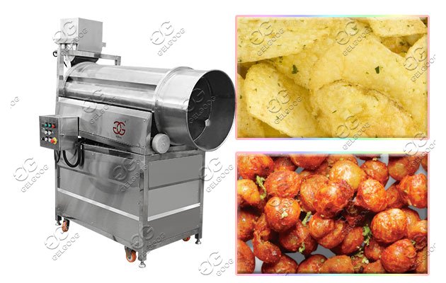 potato plantain chips flavoring machine