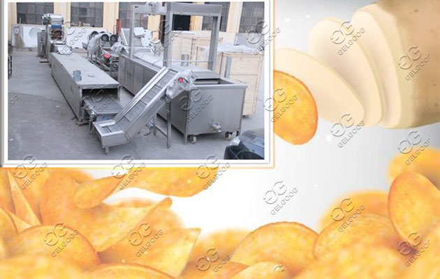 potato chips machine