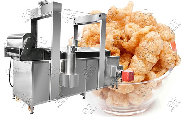 pork skin frying machine price