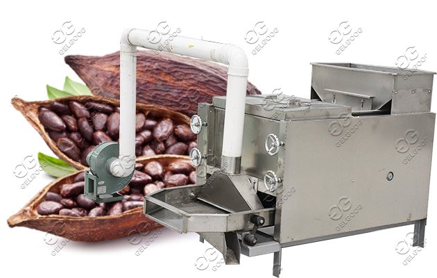 cocoa beans peeler machine