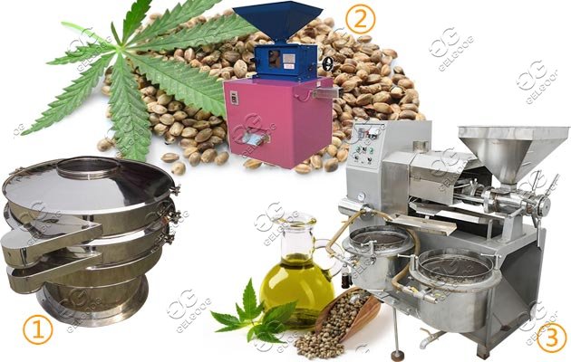 hemp seed dehulling machine