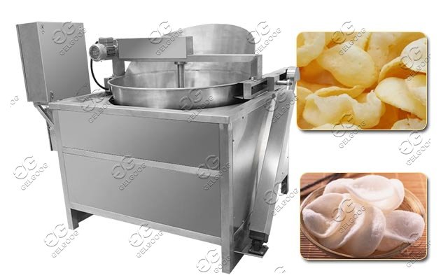 prawn cracker frying machine