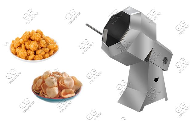 octagonal chips flavoring machine