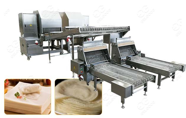 commercial roll wrapper making machine