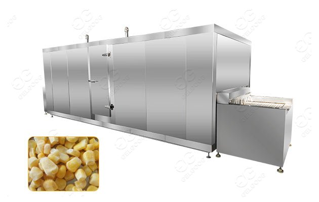 sweet corn quick freezing machine