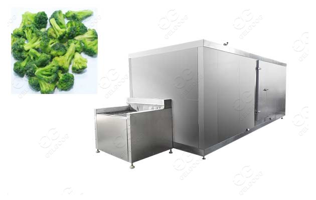 broccoli quick freezing line